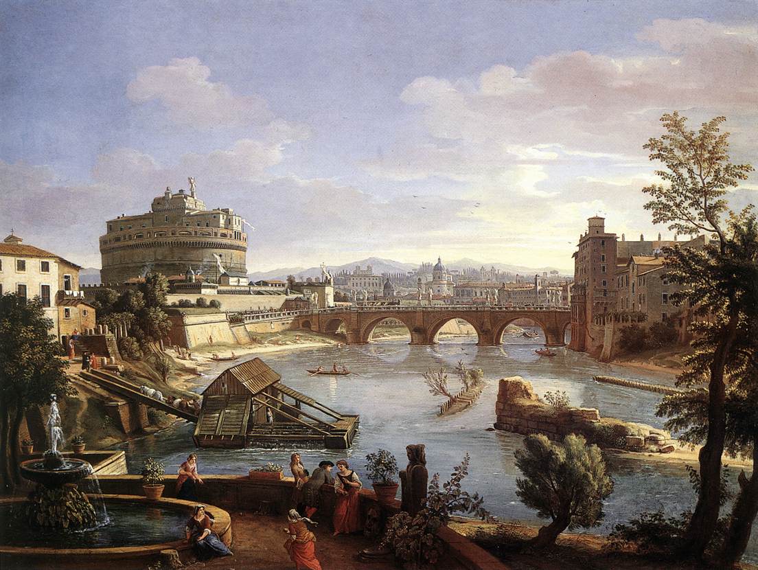 The_Castel_Sant'Angelo_from_the_South